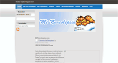 Desktop Screenshot of minarcolepsia.com