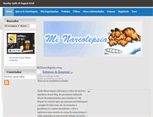 Tablet Screenshot of minarcolepsia.com